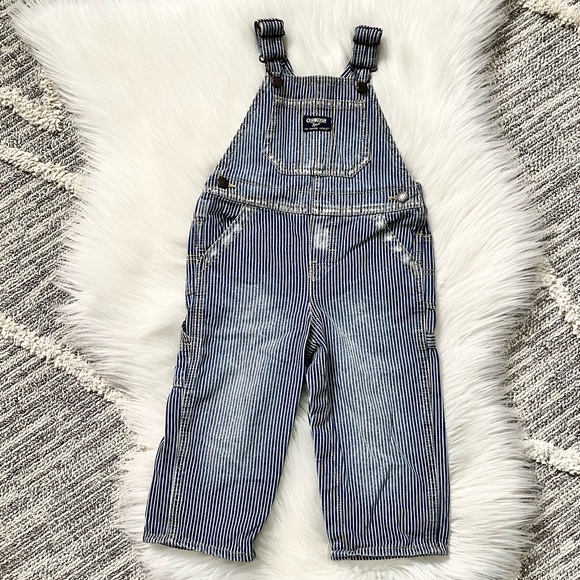 (❤️3/$30) Stripe overalls - Picture 1 of 2